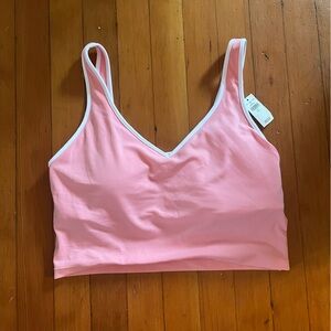Aerie Peach Sports Bra Top